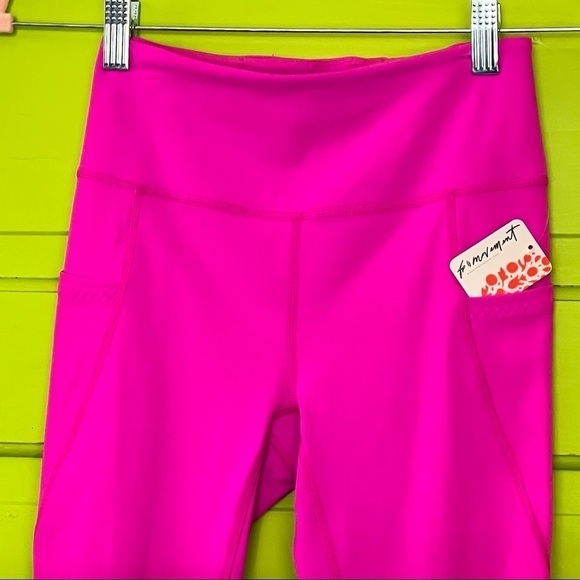 CLEARANCE FREE PEOPLE FP MOVEMENT PINK WAVE RIDER 7/8 LEGGINGS NWT - Picture 8 of 11